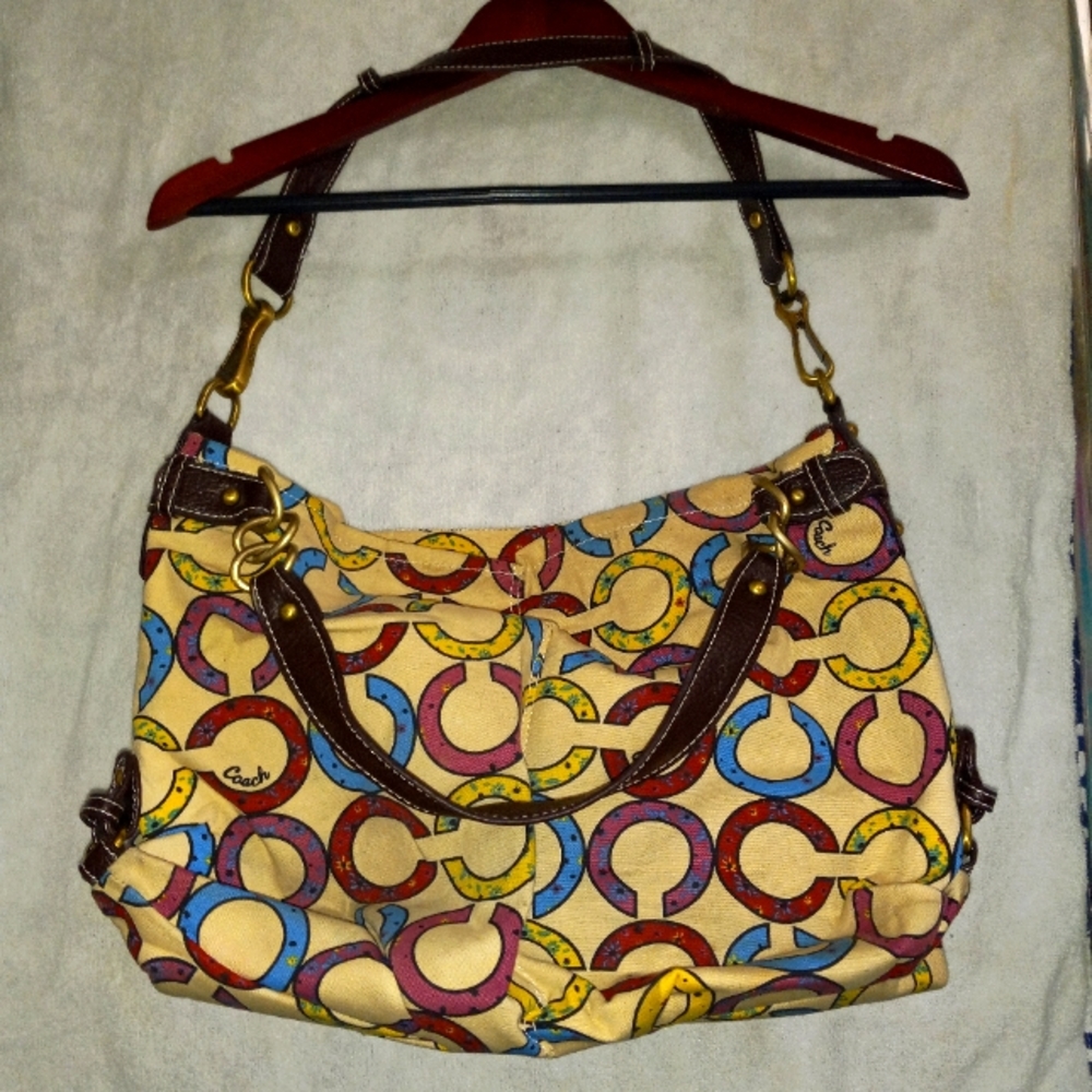 Coach Women's Handbag (Coach Lettering Design).. - Picture 2 of 7